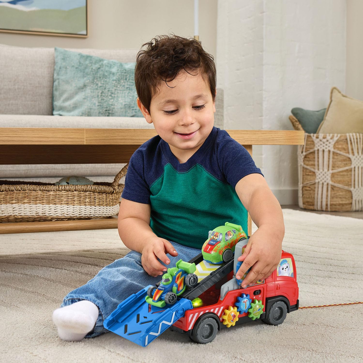 3 In 1 Fix And Haul Truck 80 - 565800 - Colorland Toys