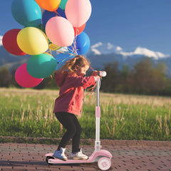 Kids Three Wheeled Scooter Pink Y-ST1818B/S1161