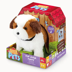 ADDO Flip Over Puppy – Interactive Battery-Operated Pet
