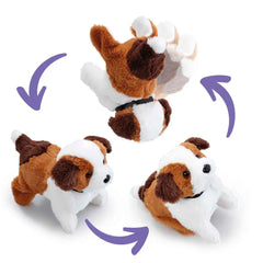 ADDO Flip Over Puppy – Interactive Battery-Operated Pet