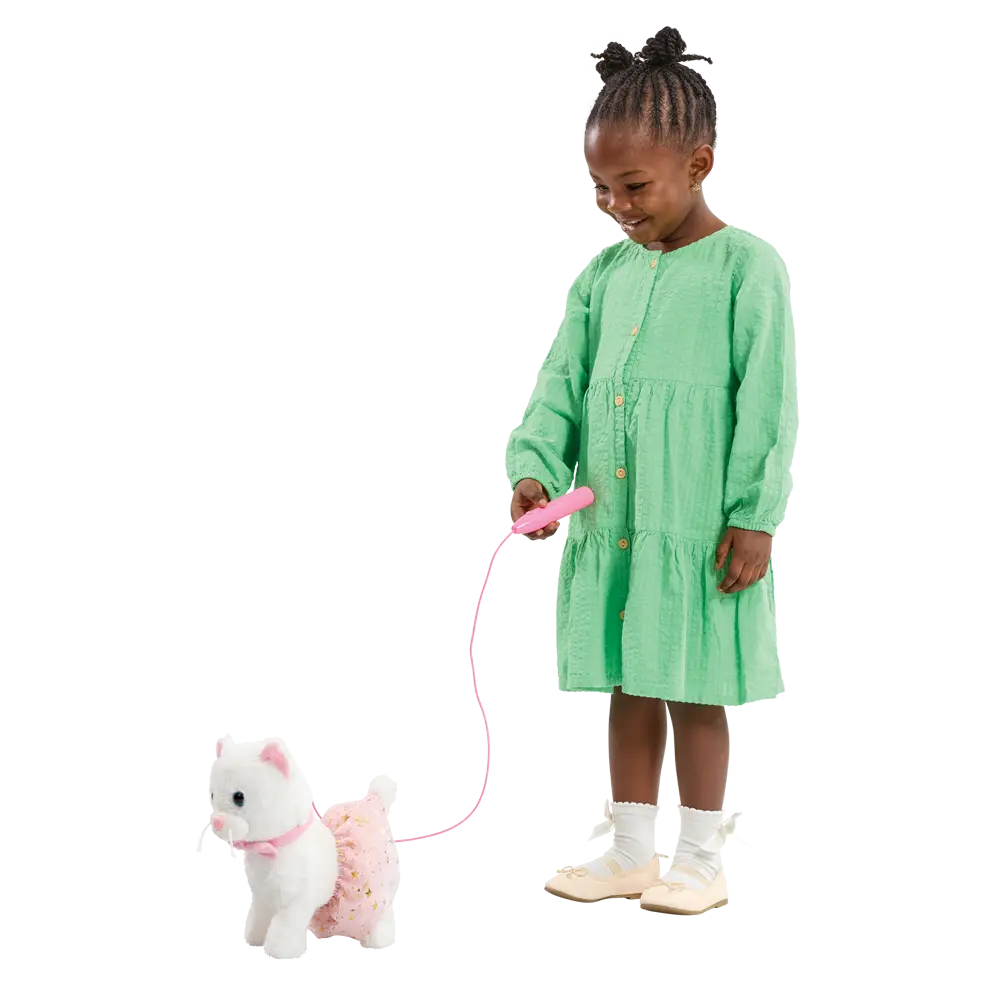 ADDO Walk Along Cat Deluxe – Interactive Plush Pet