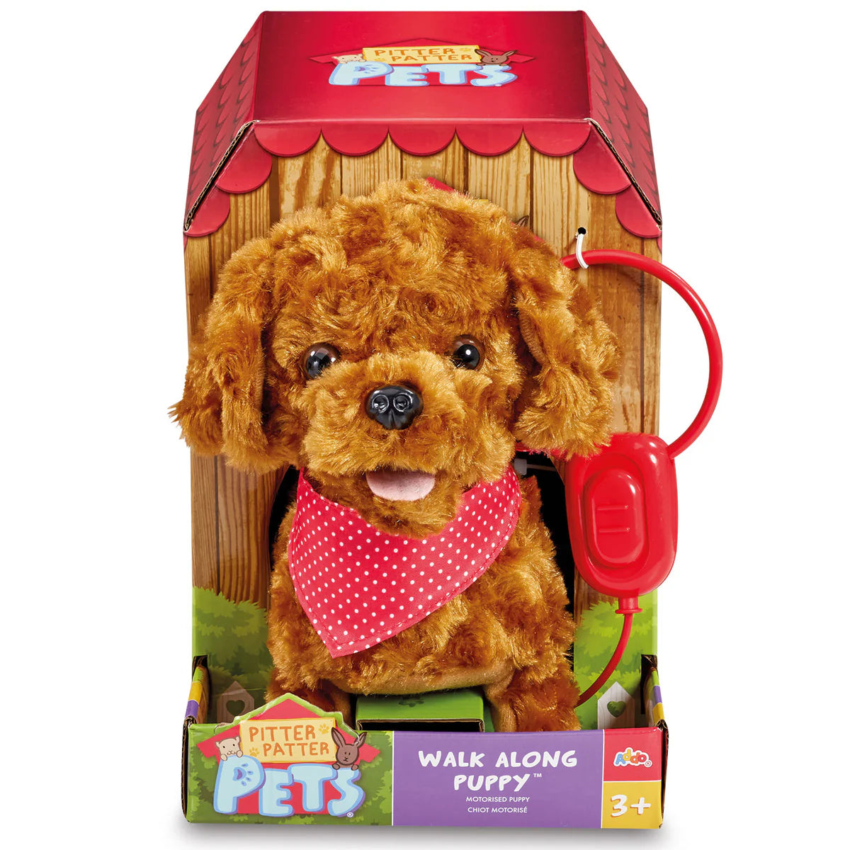 ADDO Walk Along Cockapoo – Interactive Plush Puppy