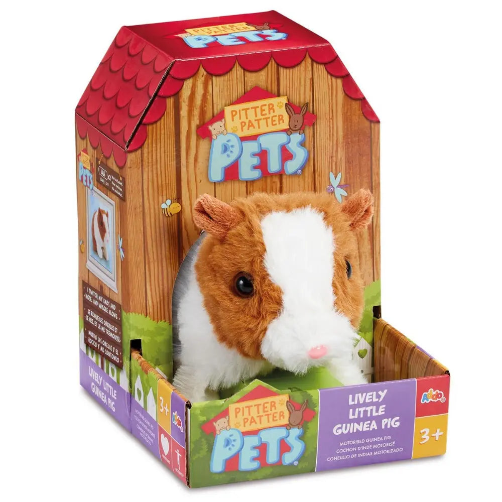 ADDO Lively Little Guinea Pig – Interactive Plush Pet