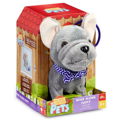 ADDO Walk Along Frenchie – Interactive Plush Puppy