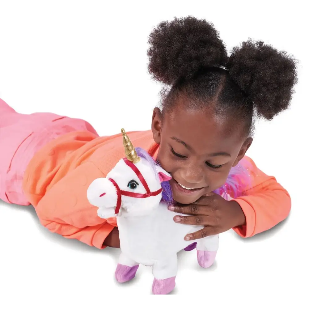 ADDO Walk Along Unicorn V2 – Interactive Plush Toy