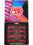Hot Wheels Themed Mattel 80th 1:64 Scale JGK09