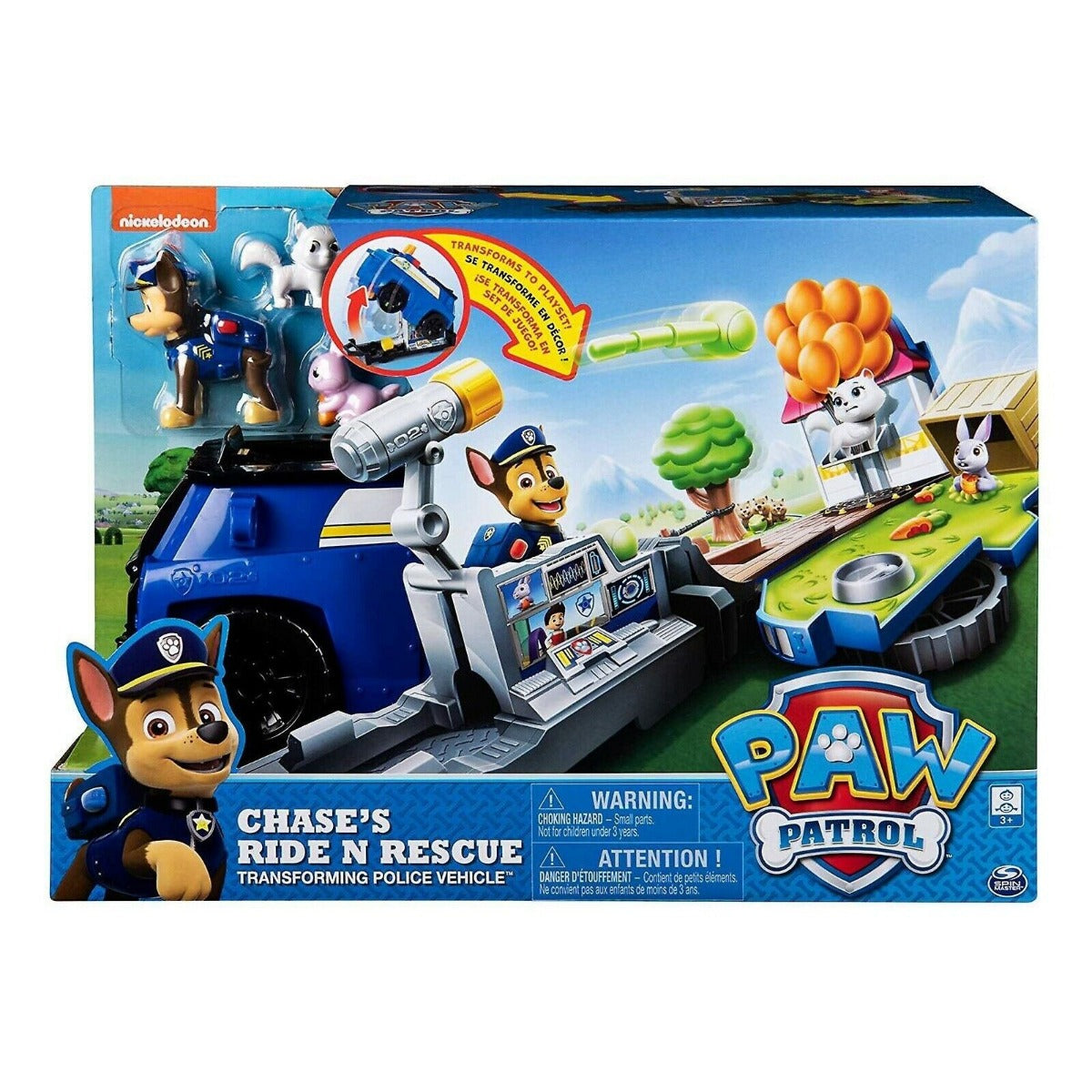 Nickelodeon Paw Patrol Chases Ride N Rescue 6046797 - Colorland Toys