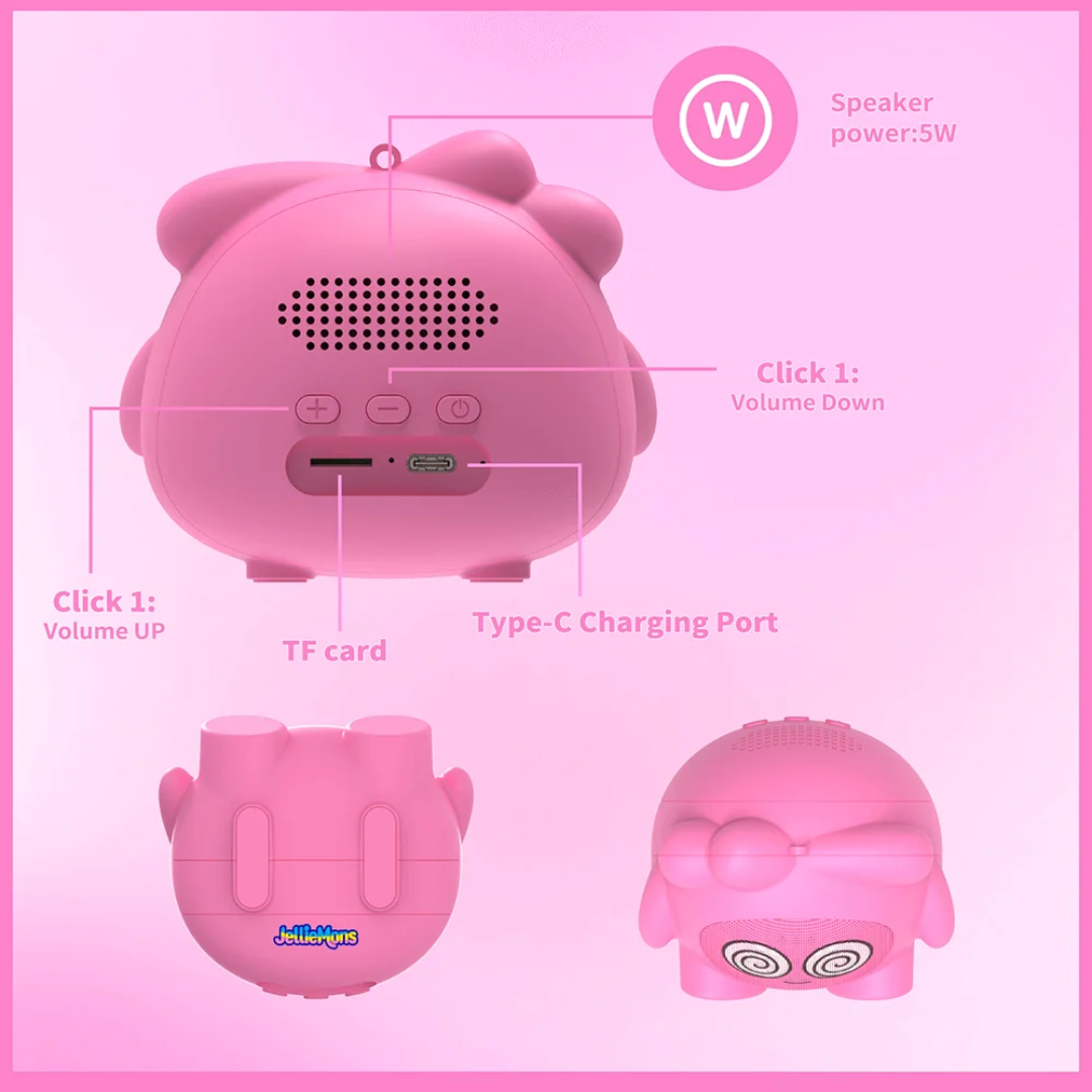 Booma Drop Wireless Speaker Pink WLSP001P — image 4