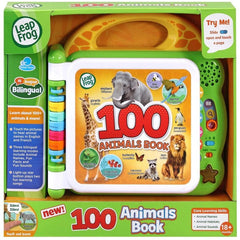 LeapFrog 100 Animals Electronic Book Bilingual 80-609543 - Colorland Toys