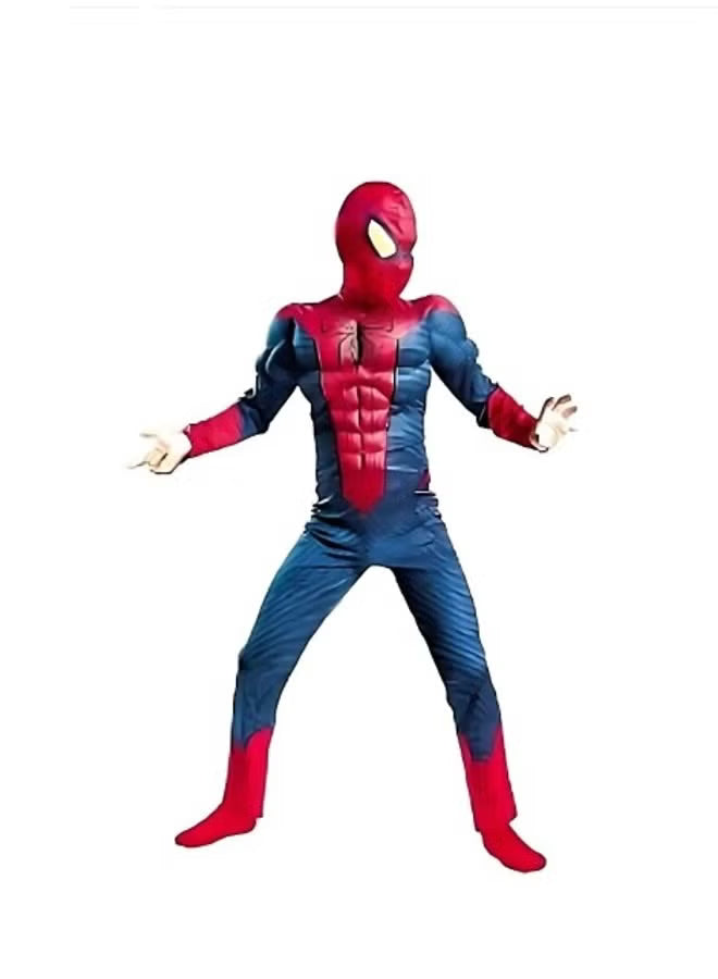 Costume Spiderman Muscles Digital Red 523 6-7 — image 1