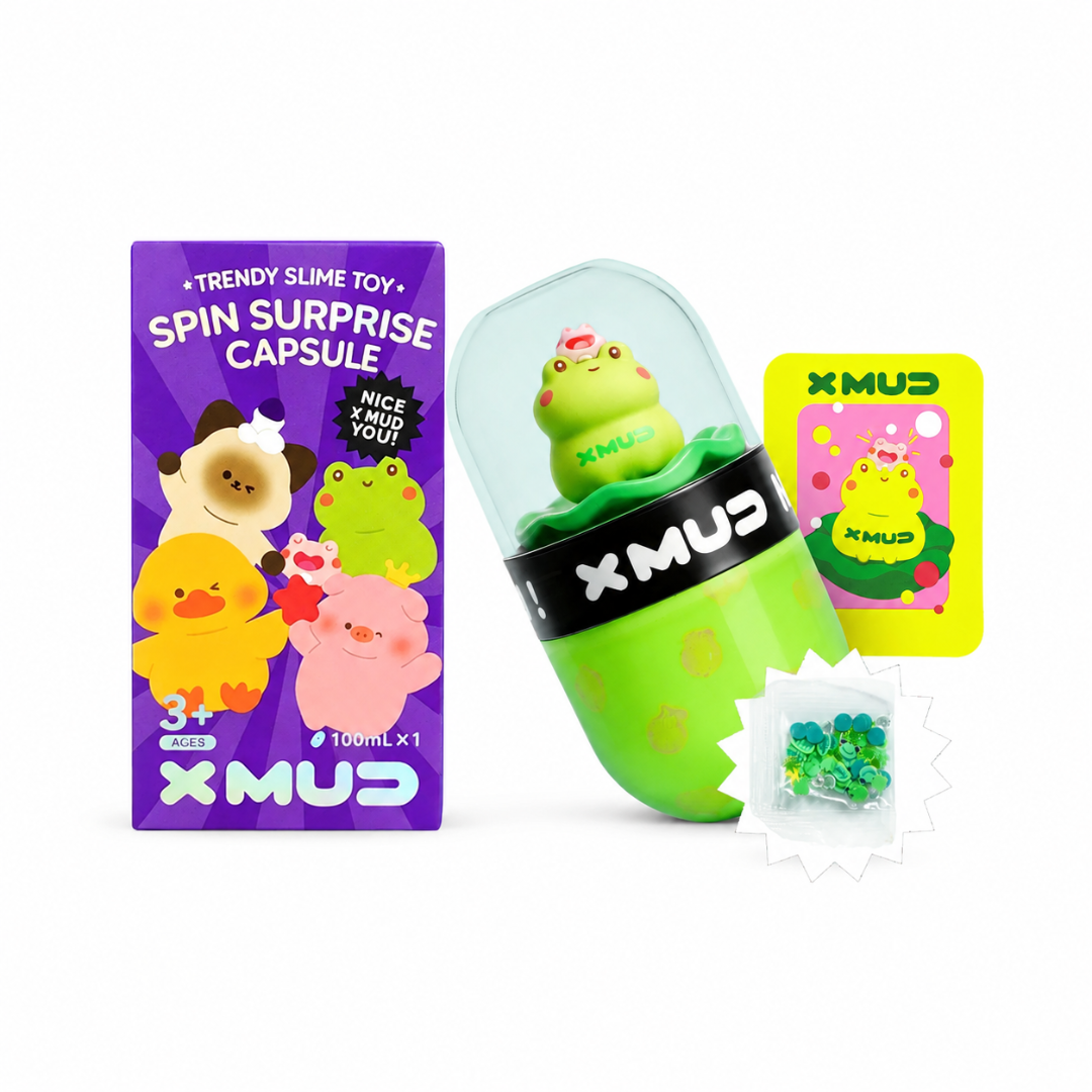 XMUD Capsule Slime Funny Frog