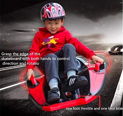 Dorsa Devil Fish Electric Drift Scooter Red 319 - Colorland Toys