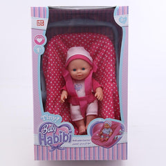 Baby Habibi Tiny Doll with Carrier NB915817 - Colorland Toys