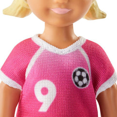 Barbie You Can Be Anything Soccer Coach Brunette Doll GLM53 - Colorland Toys