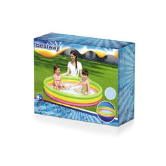 Bestway Inflatable 3-Ring Summer Set Pool 60x12 inch 51103 - Colorland Toys