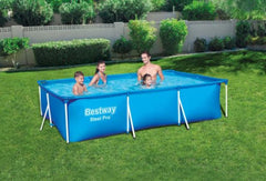 Bestway Steel Pro Rectangular Deluxe Frame Pool 3mx2.01mx66cm 56411 - Colorland Toys