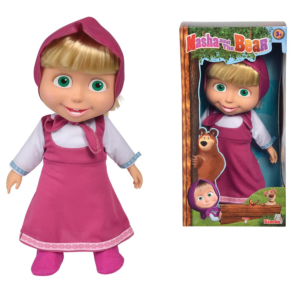 Masha Soft Bodied Doll 40cm 109301067 - Colorland Toys