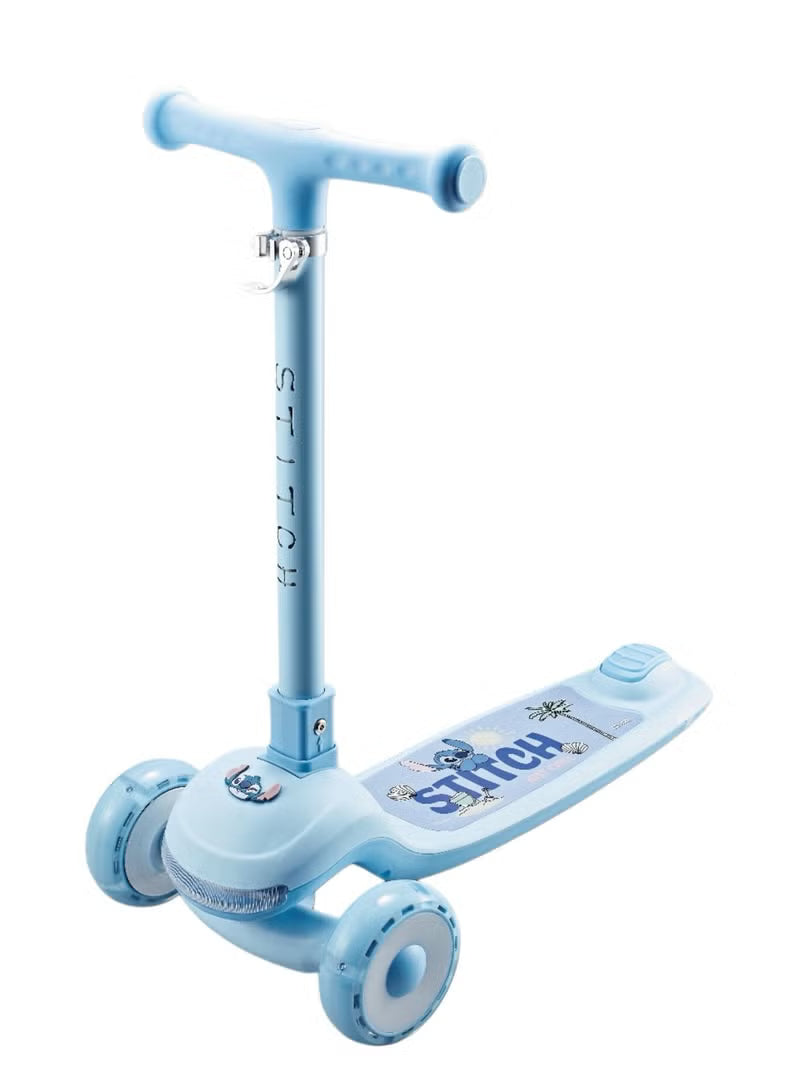 Disney Stitch 3-Wheel Scooter With Multiple Light Modes DCA51974-ST - Colorland Toys