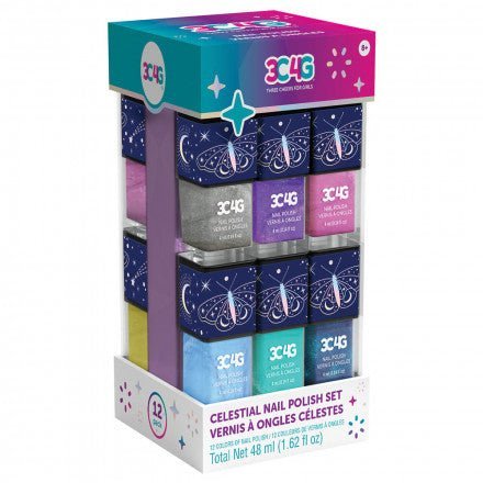 طلاء أظافر 3C4G Celestial، عبوة من 12 لونًا، رقم 10022 — image 1