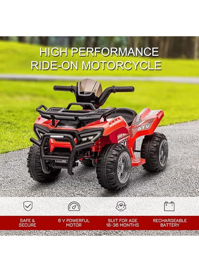 Kids Quad Bike Red 6V JC913