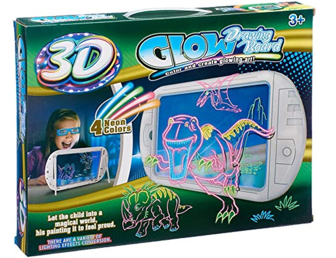 3D Glow Drawing Board YM163 — image 1