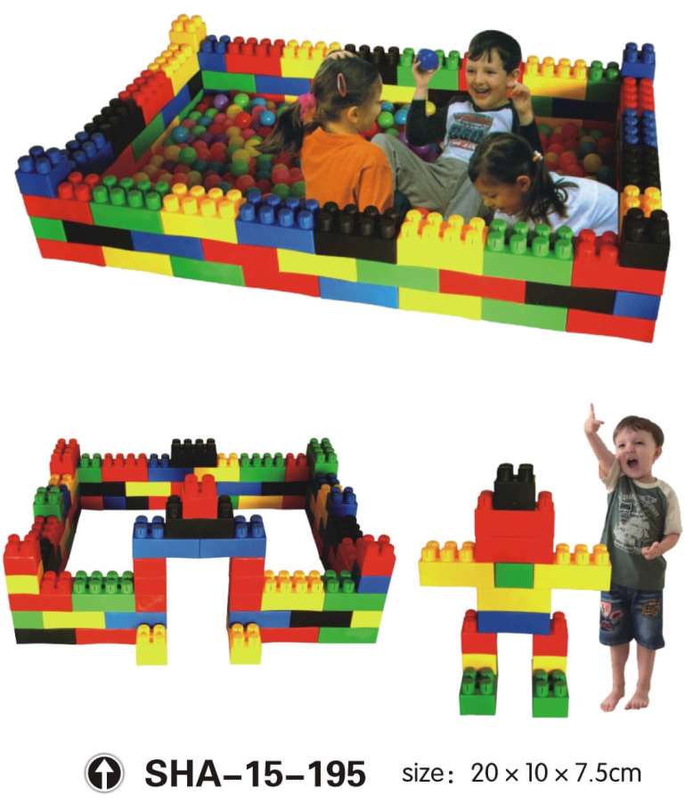 Kids Plastic Building Sets Blocks - Colorland Toys
