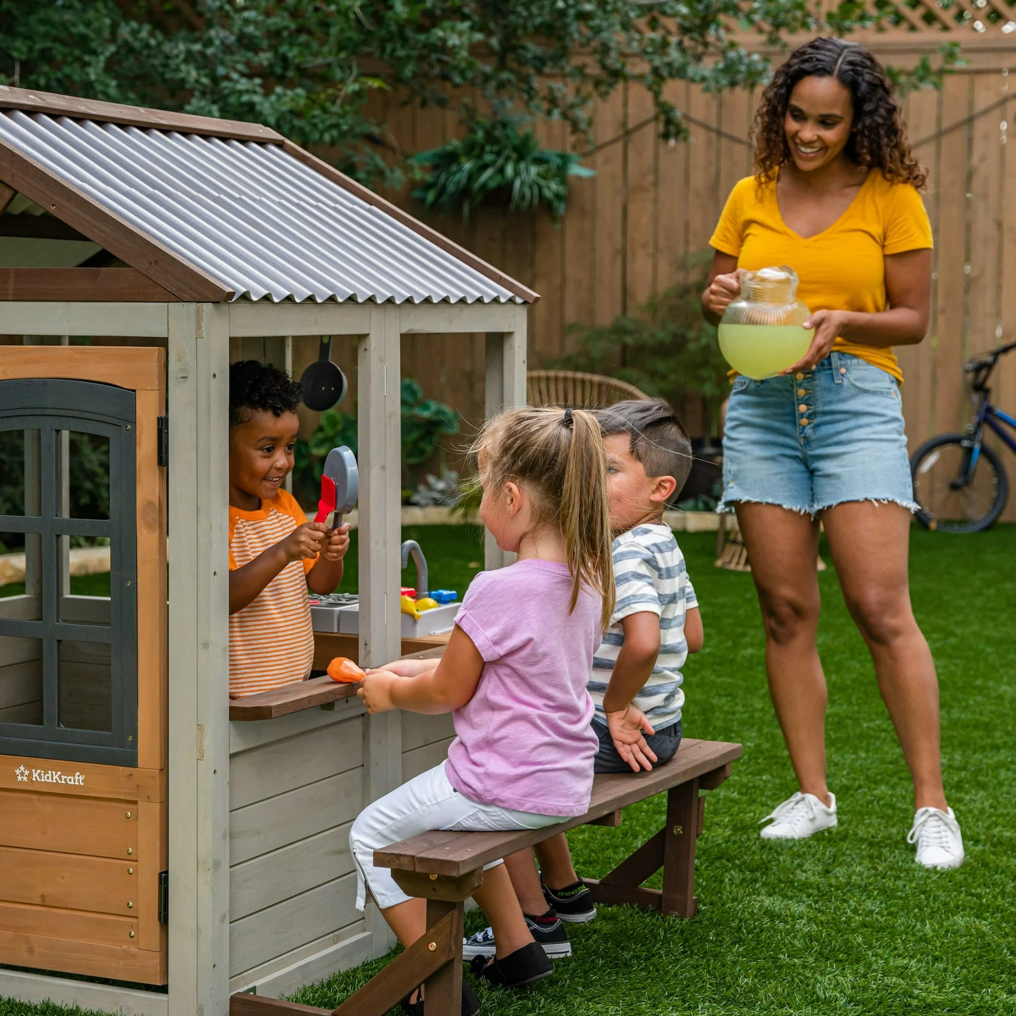 Kidkraft Pioneer Cottage Playhouse - Colorland Toys