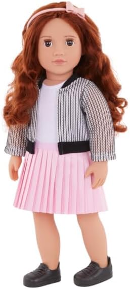 Our Generation Jacinta Doll With Jacket And Skirt