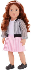 Our Generation Jacinta Doll With Jacket And Skirt