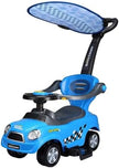 QuickCoupe 3-in-1 Pushing Car With Shade Blue B5129/321C