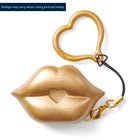 [4110] SWAK Sealed With A Kiss Gold Keychain 4110 — image 1