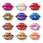 [4110] SWAK Sealed With A Kiss Gold Keychain 4110 — image 2