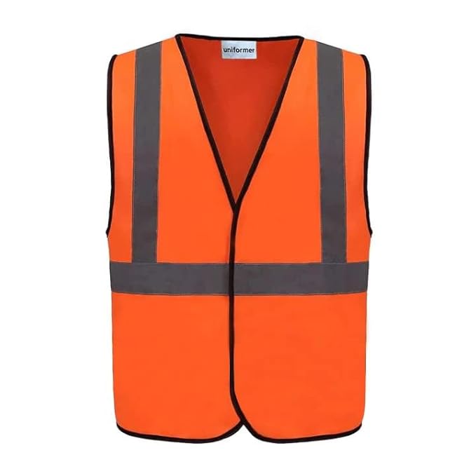 SAFETY JACKET ORANGE MEDIUM
