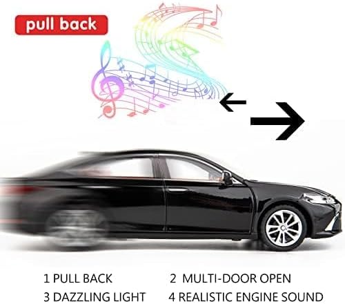 Pullback Diecast Car Lexus ES300 1900-14
