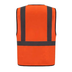 SAFETY JACKET ORANGE MEDIUM