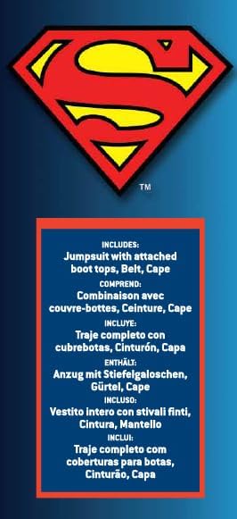 Costume Superman 18 6-7 - Colorland Toys