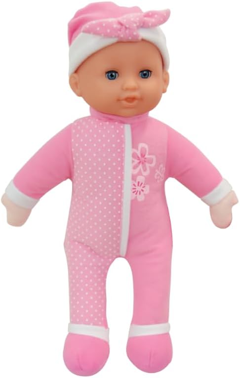 Dolls World Little Loves 12inch Soft Doll Sleeping Eyes & 16 Baby Sounds 78122