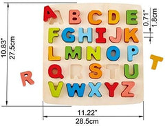 Hape Chunky Alphabet Puzzle E1551 - Colorland Toys