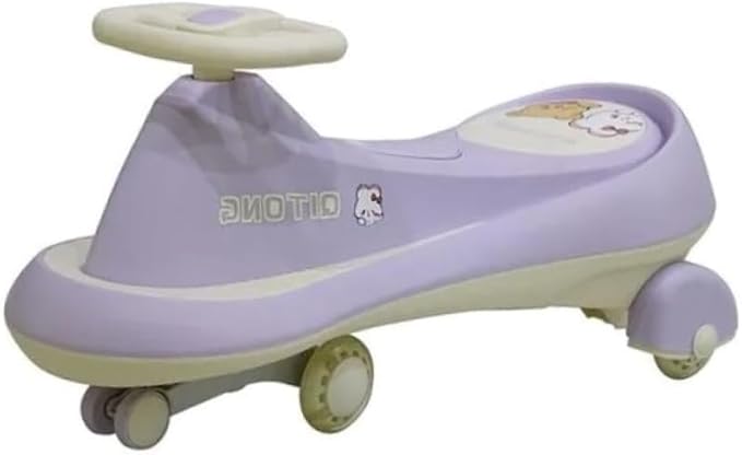 Qitong Lovable Swing Car With Music Purple MN069