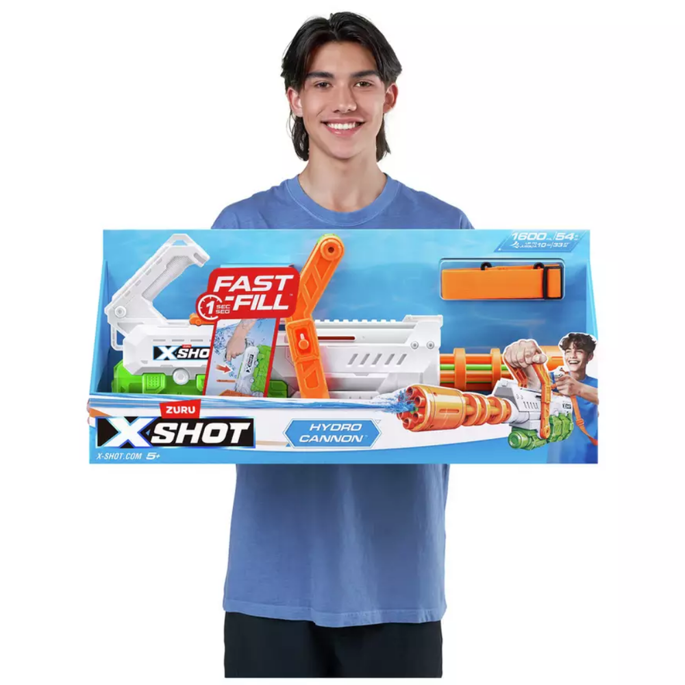 X-Shot Water Fast Fill Hydro Cannon - Colorland Toys