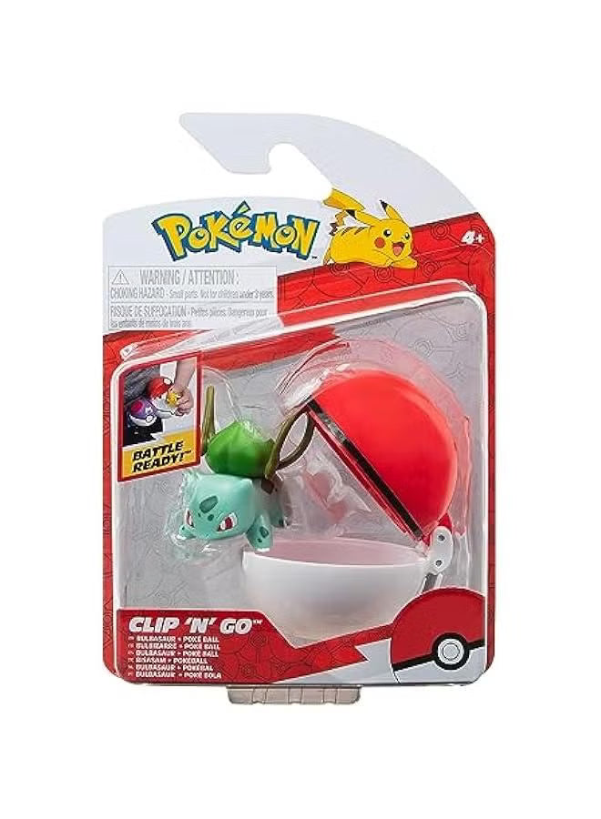 Pokemon Clip 'n Go Ball - Balbasur PKW3142/95057 — image 1