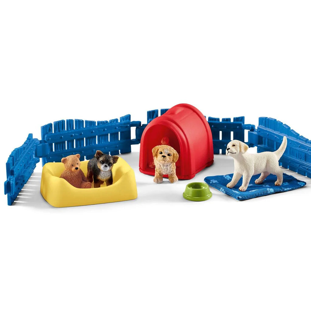 Schleich Puppy Pen 42480 - Colorland Toys