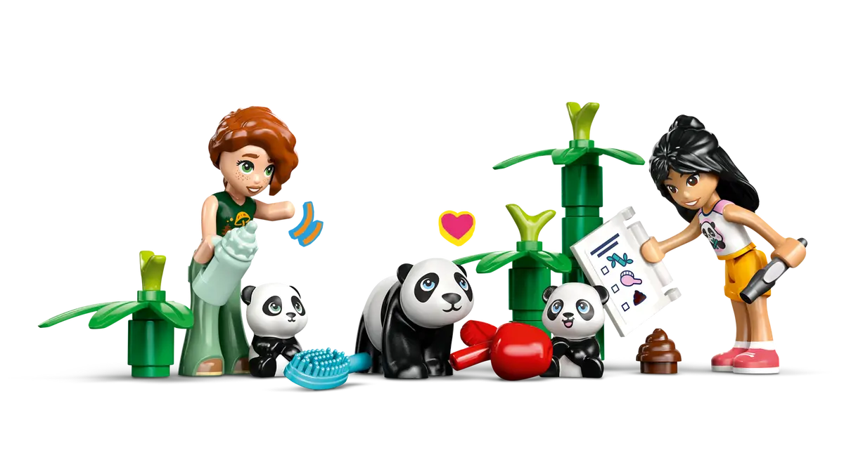 LEGO Panda Sanctuary Animal Care 42648