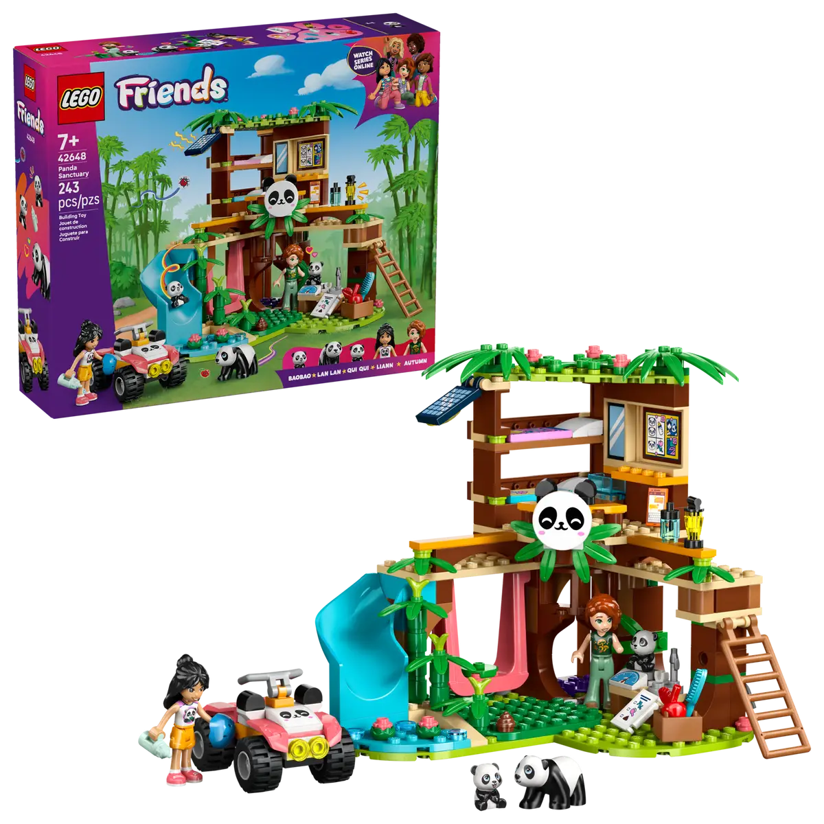 LEGO Panda Sanctuary Animal Care 42648
