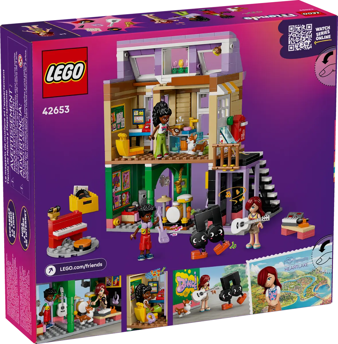 LEGO Costume Party with Unicorn & Fairy 42661