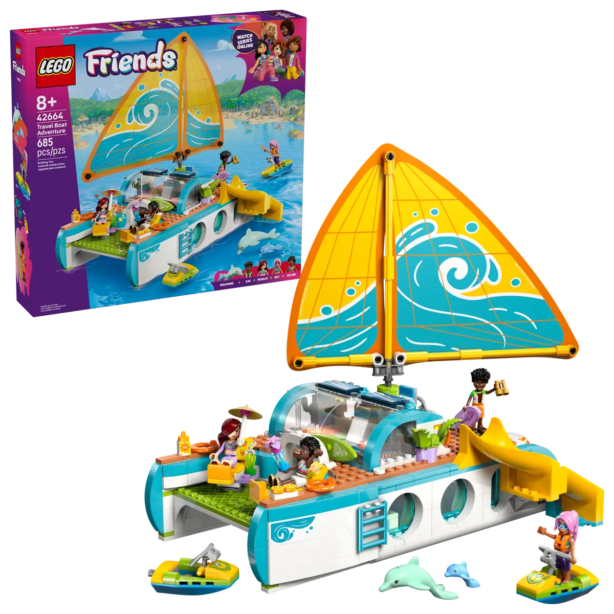 LEGO Travel Boat Adventure 42664