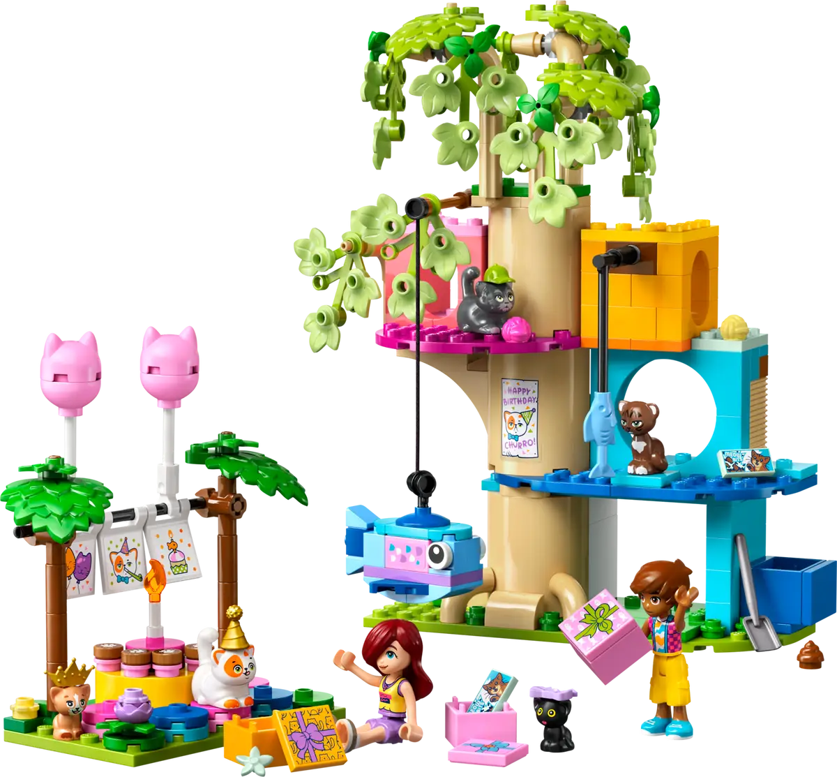 LEGO Cat Birthday Party & Tree House 42666