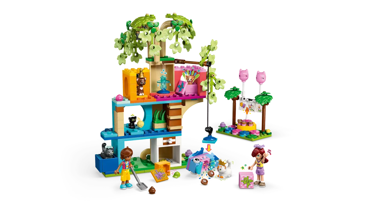 LEGO Cat Birthday Party & Tree House 42666