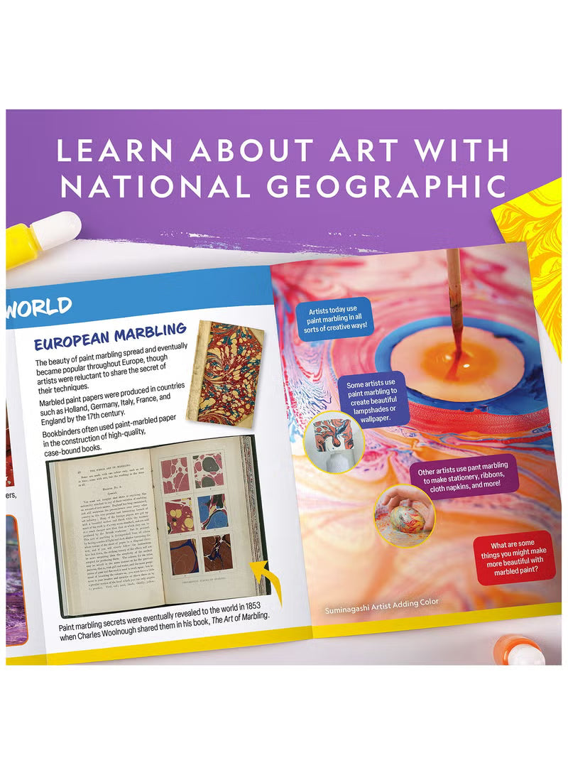 National Geographic Paint Marbling Craft Kit — image 3