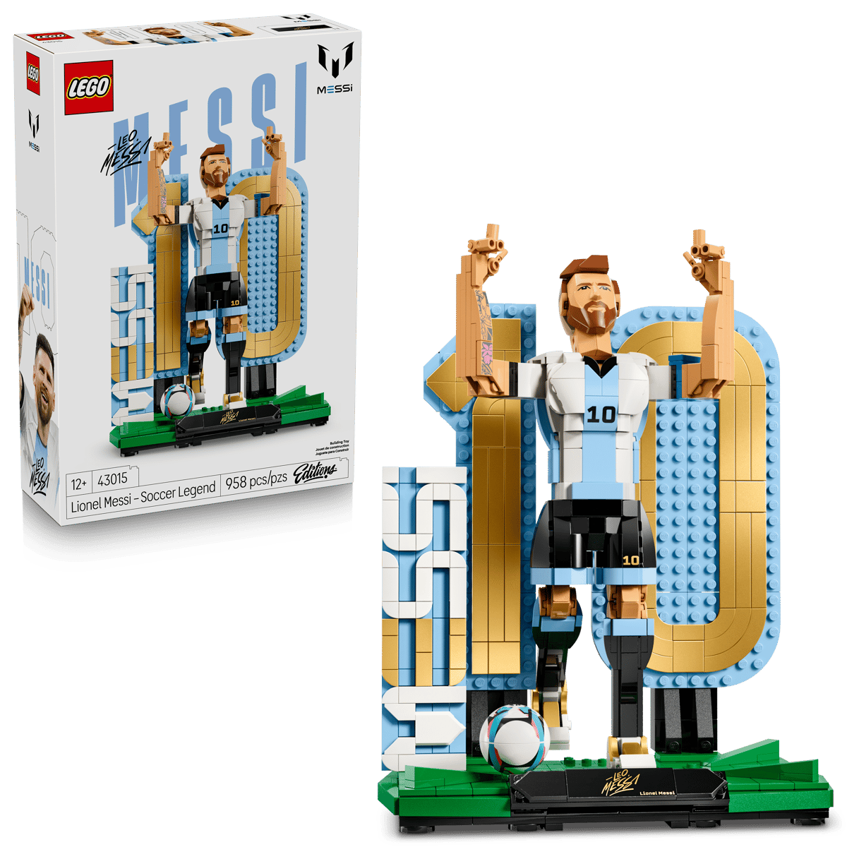 Lego 43015 Special Edition Lionel Messi Soccer Legend